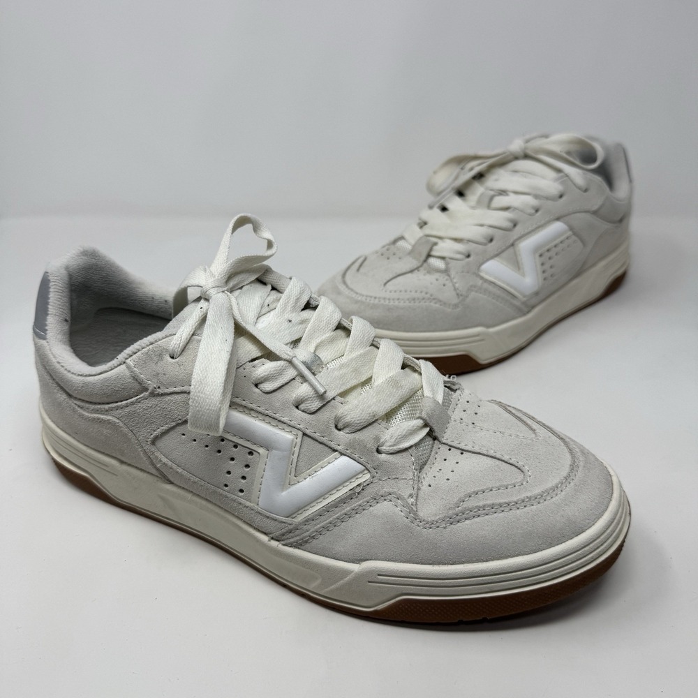 Vans Upland Egret White Skate Casual‎ Shoes Sneakers US Women's 11 US Men's 9.5